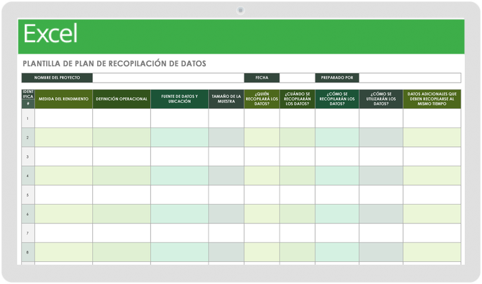 Plan de Recogida