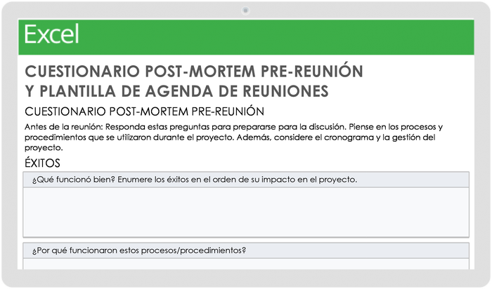 IC-Postmortem-Pre-Reunión-Cuestionario-y-Reunión-Agenda-